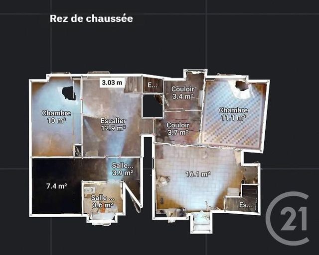 maison à vendre - 9 pièces - 160.0 m2 - VILLENAUXE LA GRANDE - 10 - CHAMPAGNE-ARDENNE - Century 21 Lemaire Immobilier