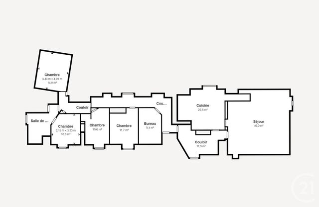 maison à vendre - 7 pièces - 230.0 m2 - SEZANNE - 51 - CHAMPAGNE-ARDENNE - Century 21 Lemaire Immobilier