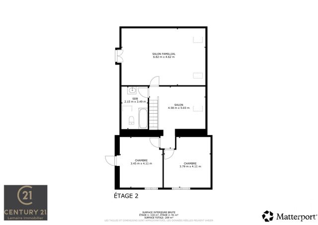 maison à vendre - 8 pièces - 175.0 m2 - ESTERNAY - 51 - CHAMPAGNE-ARDENNE - Century 21 Lemaire Immobilier